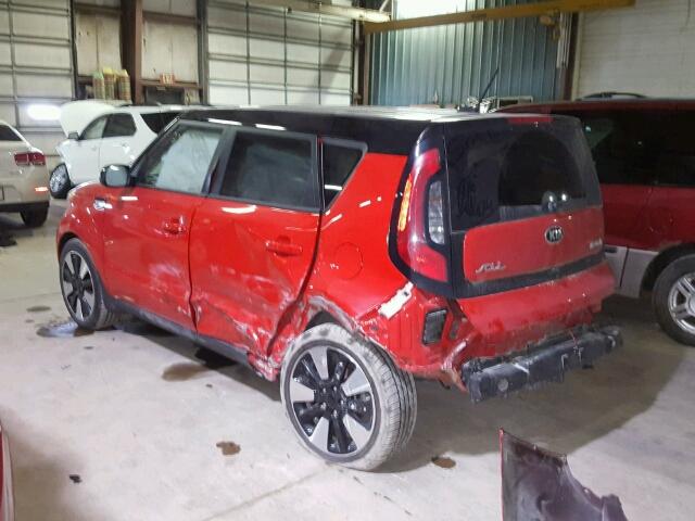 KNDJP3A59G7355455 - 2016 KIA SOUL + RED photo 3