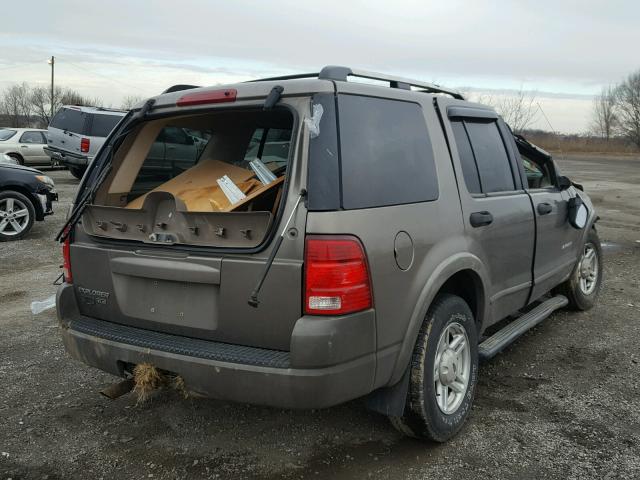 1FMZU72E52UA35332 - 2002 FORD EXPLORER X BROWN photo 4