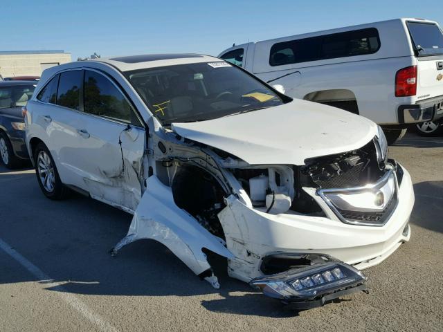 5J8TB3H53HL024314 - 2017 ACURA RDX TECHNO WHITE photo 1