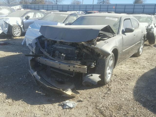 2B3KA53H28H282994 - 2008 DODGE CHARGER R/ GRAY photo 2