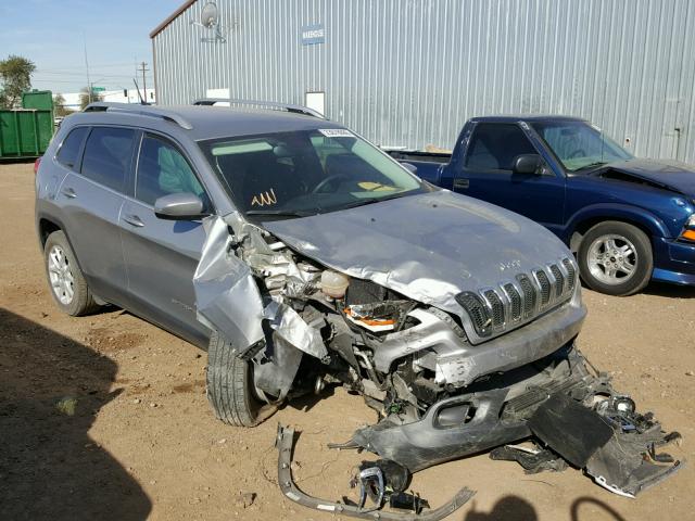 1C4PJLCBXHW549739 - 2017 JEEP CHEROKEE L SILVER photo 1