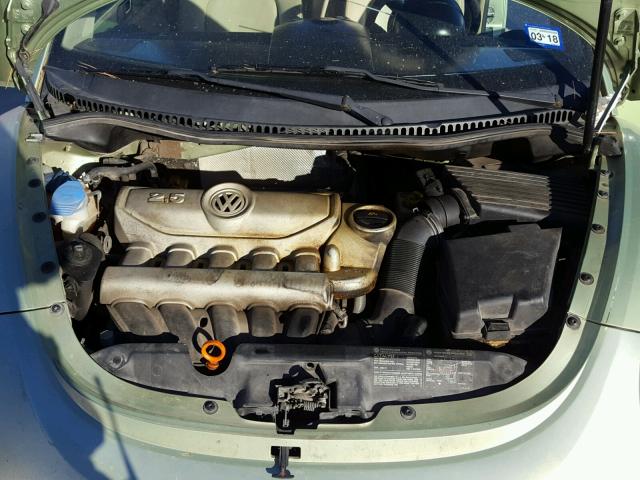 3VWRW31C96M420181 - 2006 VOLKSWAGEN NEW BEETLE 绿色 照片 7