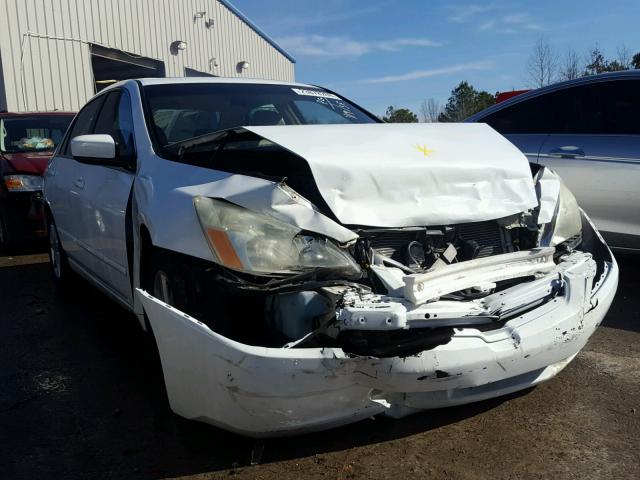 1HGCM66554A082137 - 2004 HONDA ACCORD EX WHITE photo 1