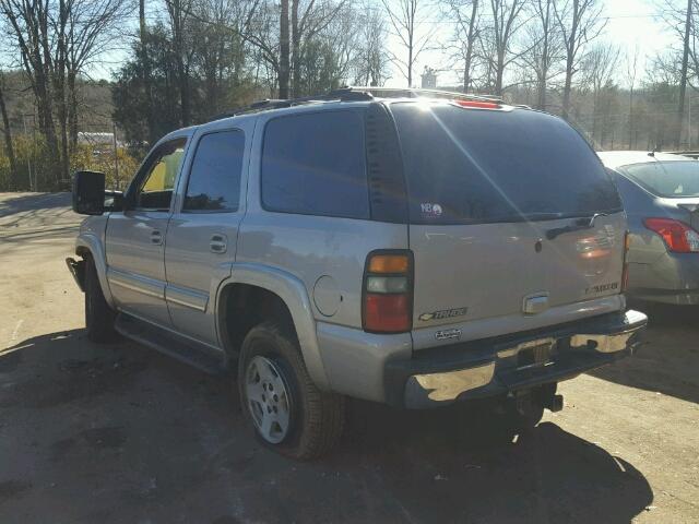 1GNEK13Z04J330762 - 2004 CHEVROLET TAHOE K150 BEIGE photo 3