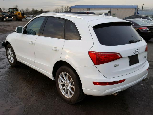 WA1LFAFPXBA087628 - 2011 AUDI Q5 PREMIUM WHITE photo 3