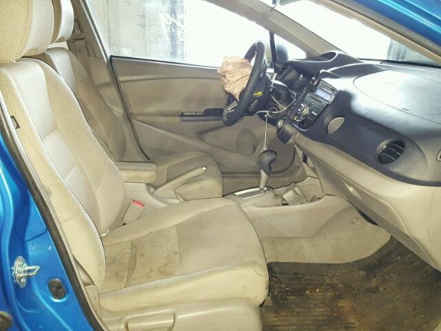 JHMZE2H72AS030658 - 2010 HONDA INSIGHT EX BLUE photo 5