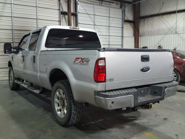 1FTSW2B52AEB32290 - 2010 FORD F250 SUPER SILVER photo 3