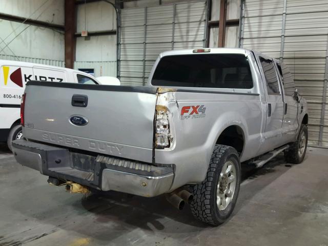 1FTSW2B52AEB32290 - 2010 FORD F250 SUPER SILVER photo 4