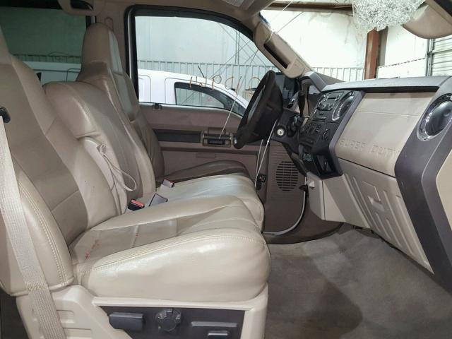 1FTSW2B52AEB32290 - 2010 FORD F250 SUPER SILVER photo 5