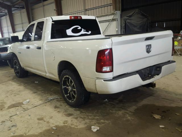 1D3HB18K69S746289 - 2009 DODGE RAM 1500 WHITE photo 3