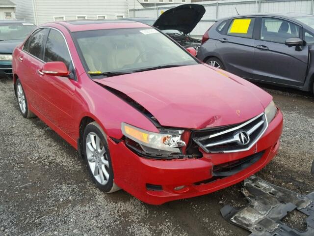 JH4CL96876C003926 - 2006 ACURA TSX RED photo 1