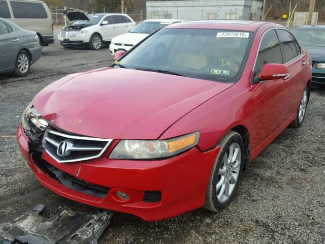 JH4CL96876C003926 - 2006 ACURA TSX RED photo 2
