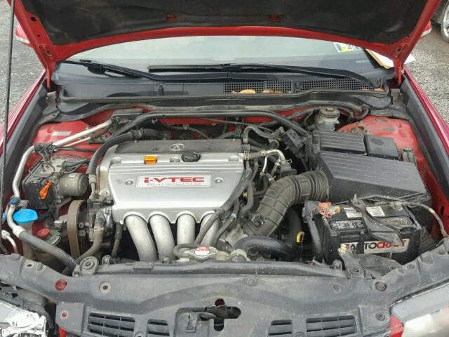 JH4CL96876C003926 - 2006 ACURA TSX RED photo 7