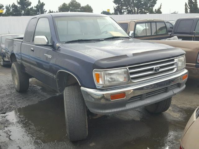 JT4UN24D9T0024491 - 1996 TOYOTA T100 XTRAC BLUE photo 1