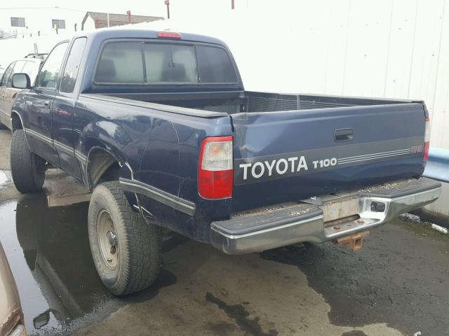 JT4UN24D9T0024491 - 1996 TOYOTA T100 XTRAC BLUE photo 3