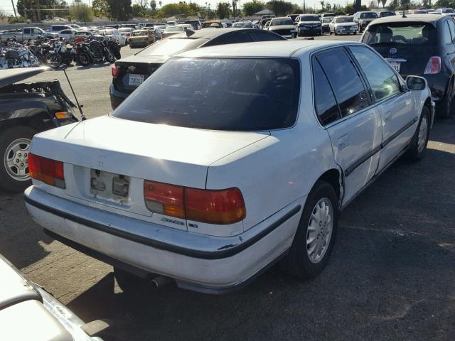 JHMCB7654PC009228 - 1993 HONDA ACCORD LX WHITE photo 4