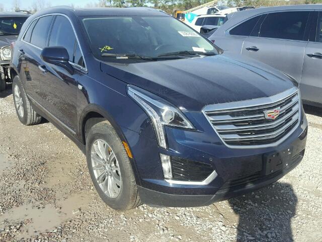 1GYKNBRS0HZ226499 - 2017 CADILLAC XT5 LUXURY BLUE photo 1