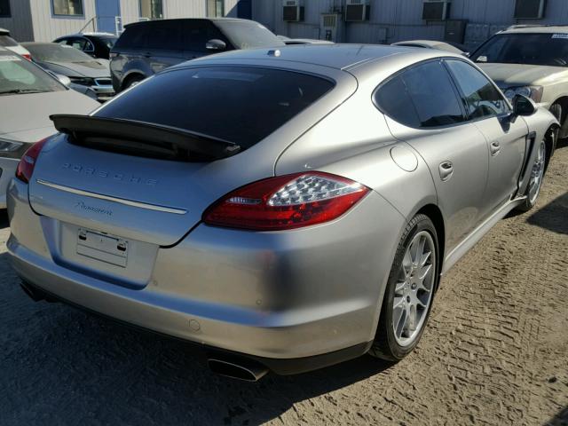 WP0AA2A71CL013934 - 2012 PORSCHE PANAMERA 2 GRAY photo 4