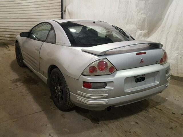 4A3AC54LXYE040238 - 2000 MITSUBISHI ECLIPSE GT SILVER photo 3