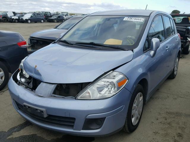 3N1BC1CP3BL476962 - 2011 NISSAN VERSA S BLUE photo 2