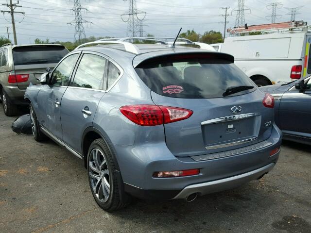 JN1BJ0RR2GM270554 - 2016 INFINITI QX50 BLUE photo 3