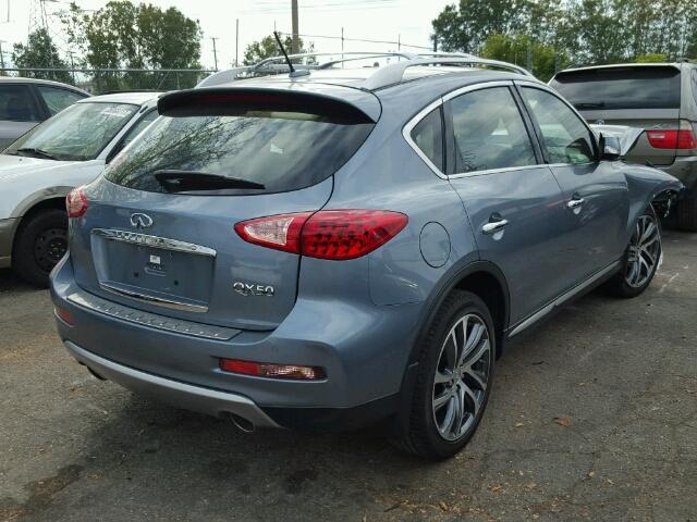 JN1BJ0RR2GM270554 - 2016 INFINITI QX50 BLUE photo 4