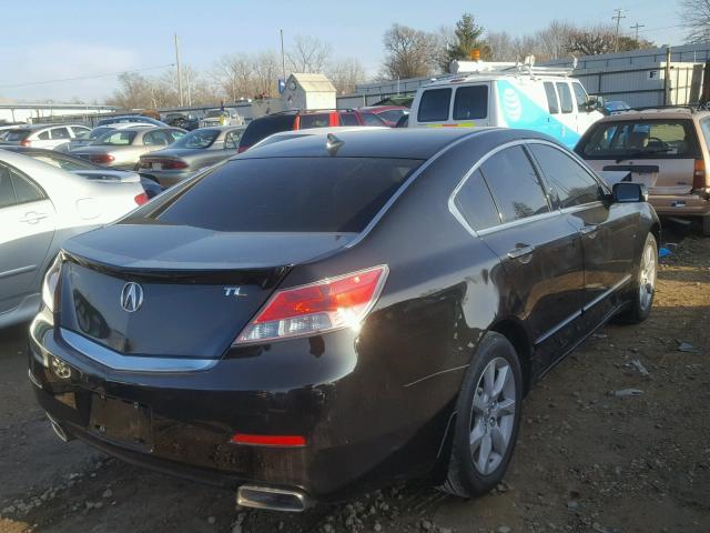 19UUA8F58EA007328 - 2014 ACURA TL TECH BLACK photo 4