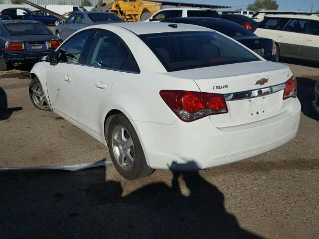 1G1PC5SB6D7177000 - 2013 CHEVROLET CRUZE LT WHITE photo 3