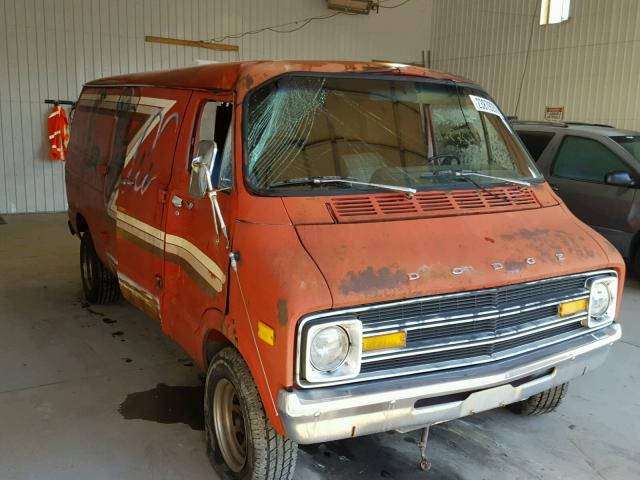 B11AE8K123017 - 1978 DODGE B100 RED photo 1