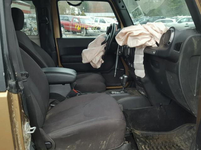 1C4AJWAG6FL694698 - 2015 JEEP WRANGLER S BROWN photo 5