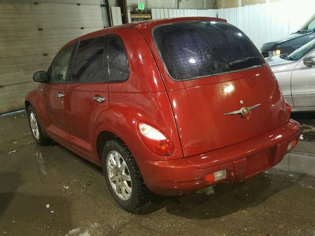 3A4FY48B96T330404 - 2006 CHRYSLER PT CRUISER RED photo 3