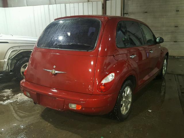 3A4FY48B96T330404 - 2006 CHRYSLER PT CRUISER RED photo 4