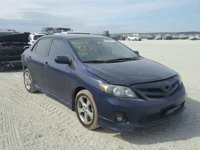 5YFBU4EE6CP009711 - 2012 TOYOTA COROLLA BA BLUE photo 1