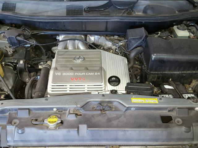 JT6HF10U1Y0114831 - 2000 LEXUS RX 300 GRAY photo 7