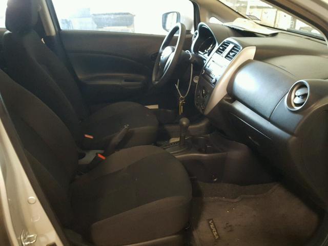 3N1CE2CP8FL423152 - 2015 NISSAN VERSA NOTE SILVER photo 5