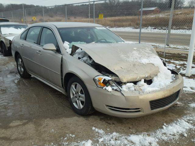 2G1WA5EN4A1160342 - 2010 CHEVROLET IMPALA LS TAN photo 1