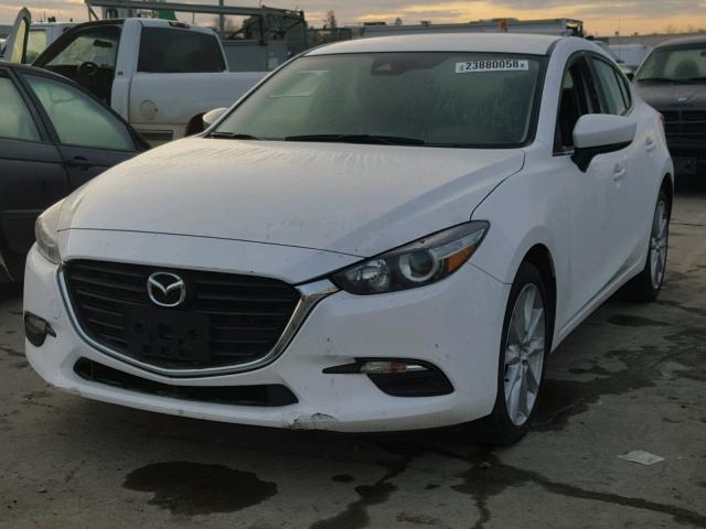 3MZBN1V72HM127442 - 2017 MAZDA 3 TOURING WHITE photo 2