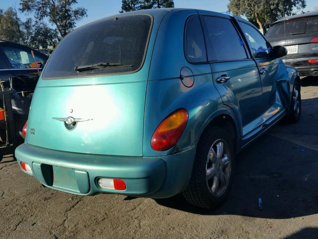 3C8FY68B34T211289 - 2004 CHRYSLER PT CRUISER GREEN photo 4