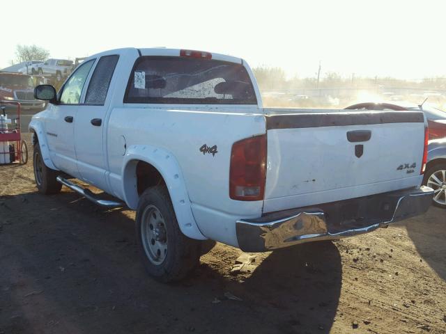 1D7HU18N06S541887 - 2006 DODGE RAM 1500 S WHITE photo 3