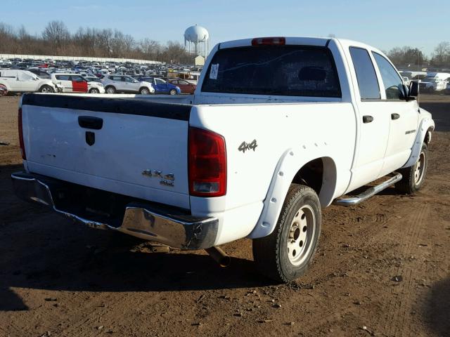 1D7HU18N06S541887 - 2006 DODGE RAM 1500 S WHITE photo 4