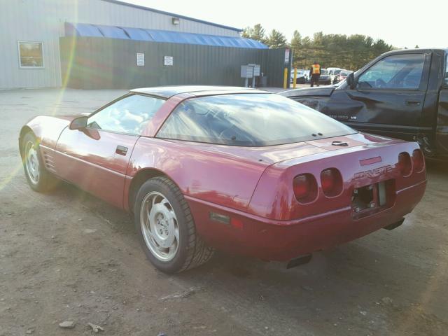 1G1YY22P8R5121658 - 1994 CHEVROLET CORVETTE RED photo 3