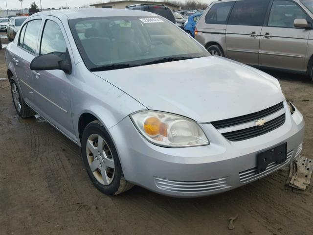 1G1AK55F177185629 - 2007 CHEVROLET COBALT LS SILVER photo 1