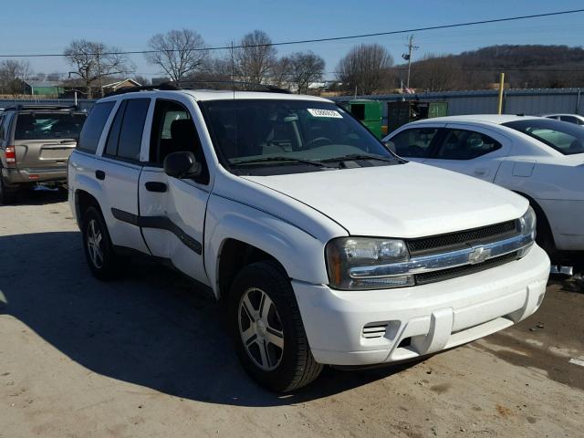 1GNDS13S742445500 - 2004 CHEVROLET TRAILBLAZE WHITE photo 1