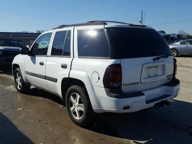 1GNDS13S742445500 - 2004 CHEVROLET TRAILBLAZE WHITE photo 3