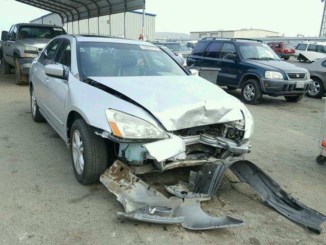 1HGCM56816A033489 - 2006 HONDA ACCORD EX SILVER photo 1