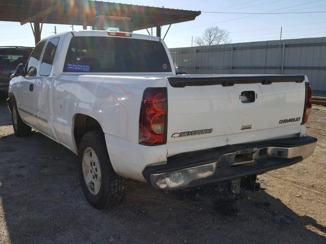 2GCEC19V151327861 - 2005 CHEVROLET SILVERADO WHITE photo 3