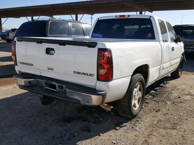 2GCEC19V151327861 - 2005 CHEVROLET SILVERADO WHITE photo 4