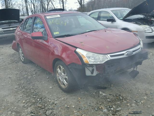 1FAHP36N79W146608 - 2009 FORD FOCUS SES RED photo 1