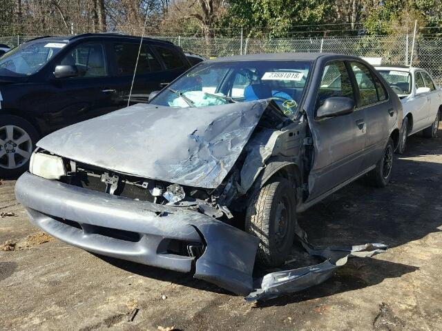 1N4AB41D7XC715444 - 1999 NISSAN SENTRA BAS BLUE photo 2