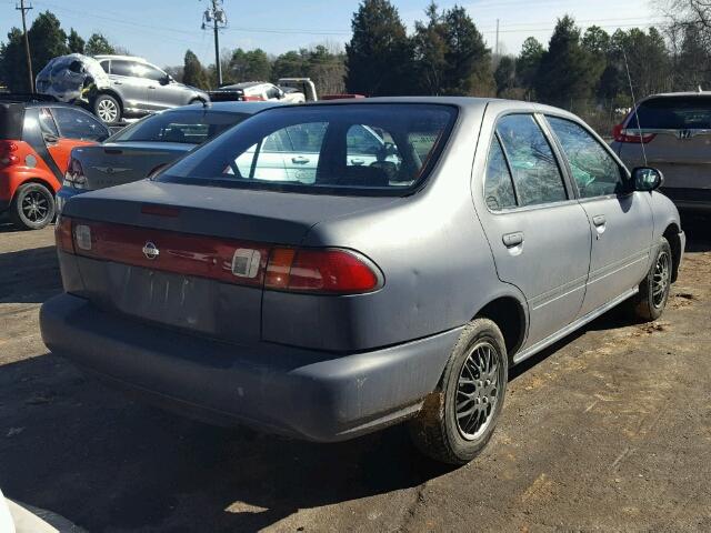 1N4AB41D7XC715444 - 1999 NISSAN SENTRA BAS BLUE photo 4